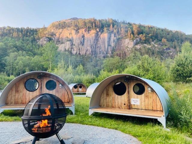 Hikers Camp, Part Of Preikestolen Basecamp Hotel Jorpeland Bagian luar foto