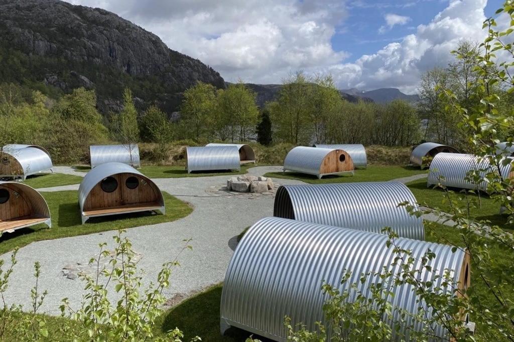 Hikers Camp, Part Of Preikestolen Basecamp Hotel Jorpeland Bagian luar foto