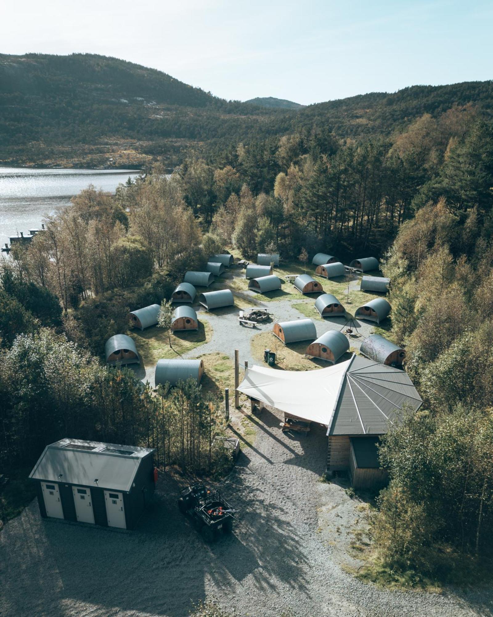 Hikers Camp, Part Of Preikestolen Basecamp Hotel Jorpeland Bagian luar foto